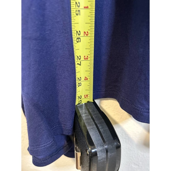 Made by Johnny Women’s Size L Blue Lightweight Cardigan Cover Up - Picture 4 of 6